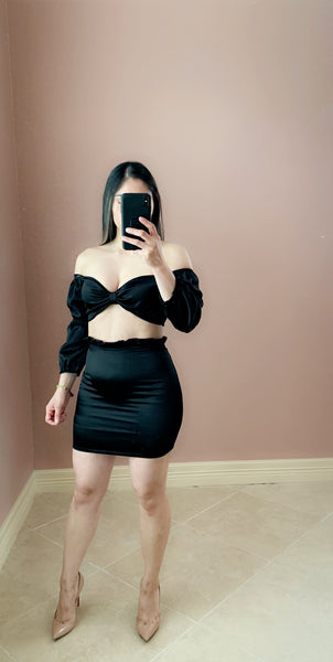 Anna Matching black Set