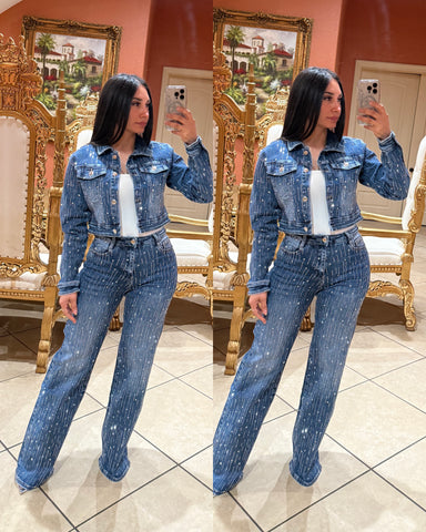Giselle Rhinestone Jacket