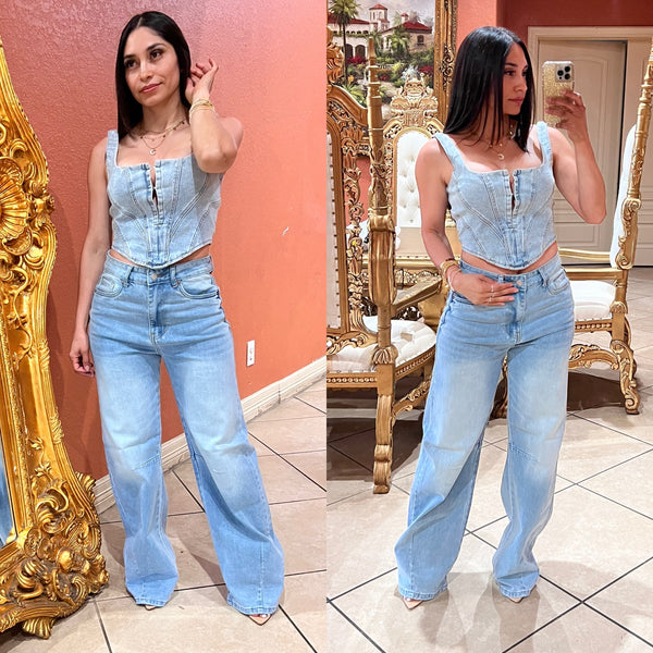 Ninel Barrel Baggy Jeans