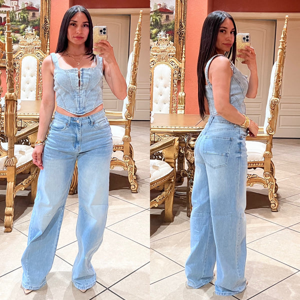 Ninel Barrel Baggy Jeans