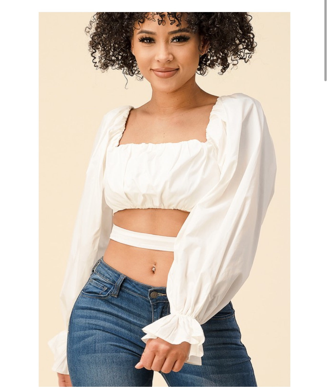超歓迎された white off Top- Zara – Boutique Berlin's トップス